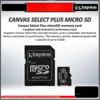 在飛比找蝦皮購物優惠- 金士頓 Canvas Select Plus microS