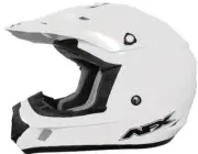 AFX FX-17 Solid Helmet - 0110-4085 White 2XL