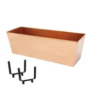 ACHLA Handrail Flowerbox Bracket Kit for 2x4" Rail, Copper Plated - C09C-K4
