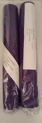 2 Rolls Of 10 Yard Of Purple Art Mesh