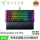 Razer 雷蛇 Blackwidow V4 75% 黑寡婦V4 熱插拔機械鍵盤 - 橘軸 英文