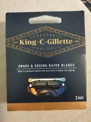 King C. Gillette Double Edge Safety Razor Blade Refills (10 Pack), Men's Razor