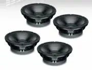 4x 18 Sound 12MB1000 12" High Output Mid-Bass Ferrite Driver 600W 8-Ohm Speaker