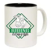 Riding Is My Choice Horse Mug Cup