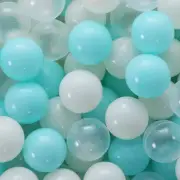 Playmaty 70 Pieces Colorful Pit Balls Phthalate Free BPA Free Plastic Ocean B...