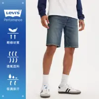 在飛比找momo購物網優惠-【LEVIS 官方旗艦】男 405低腰膝上彈性牛仔短褲 人氣