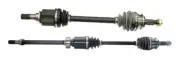 Set of 2 Front Axle Shaft Assemblies L+R (Output Shaft) for MINI Cooper Base