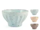 H&h Country Chic Set 9 Bowls, Stoneware, Cc500 Home (Colors Mixed)