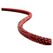 Robline DL-6R Coppa 3000 6mm X 600’ Black-Red Dinghy Sheet Yachting Rope