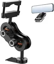 xsaaczm Radar Detector Mount Rearview Mirror Bracket, Car Truck Mirror Radar Mount Bracket, Aluminum Rearview Mirror Rod Mount (for Escort Max / Max2/ MAX360 Radar )