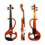 4/4 Electric Violin 4string Violin Kit with Ebony Accessories Case New Colors