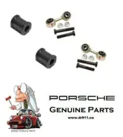 Porsche 911 21mm Rear Sway Bar Links & Bushings Stabilizer End Drop Kit OER (for: Porsche)
