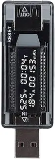QANYEGN USB Power Tester, Voltage Current Power Tester Detector, Digital Display USB Battery Checker for Wall Chargers