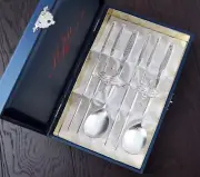 NEW Hunmin Butterfly Silver cutlery Plus Wedding Gift Set K chop stick spoon
