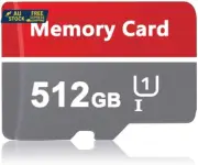 Micro SD Card 512GB High Speed Memory Card 512GB Portable SD Card for Cameras/Sm