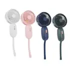 Handheld Fan USB Charging 3 Speeds Mini Portable Cooling Cooler Fan Household