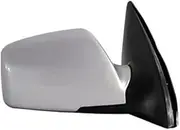 ZUXIM Side Mirror, for Kia, Sportage Side Mirror 2007-2013 Rear View Mirror Assembly Car Exterior Mirror Rear View Mirror Assembly(BLACK 5 Wire Silver-Right(Driver Side))