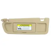 For 2006-2008 Honda Civic 2.0L Tan Left Side Pearl Ivory Tan Sun Visor Light