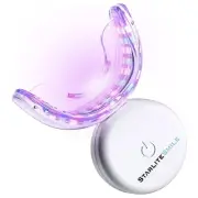 Portable Starlite Smile 32 LED Red & Blue Teeth Whitening Gum Light - White