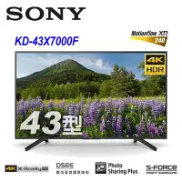 在飛比找Yahoo!奇摩拍賣優惠-【免運費】新力 sony 43吋 4k 液晶電視機 KD-4