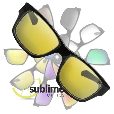 Transparent Yellow Replacement Lenses For Oakley Jupiter Squared