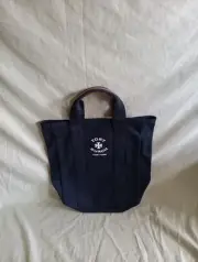 NEW TORY BURCH LIMITED EDITION Mercer St Canvas Tote Bag Shopper In Navy Blue
