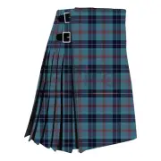 Scottish Handmade Traditional Loch Ness Tartan Kilt - Loch Ness Clan Tartan