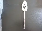 NOS FLEUR DE LIS CUS3 by CUSTOM Craft Cake or Pie Sever 8.25" & Butter Knife