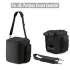 Wireless Speaker Nylon Bag For JBL Partybox Encore Essential With Pocket Black