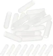 uxcell 9x38mm (IDxL) Rubber End Caps, 16 PCS Rubber Caps High Temp Tips Screw Silicone Flexible Thread Protector for Pipes Screw Blots Tube Fishing Jigs