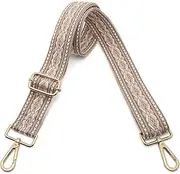 Kolti Purse Strap Replacement Crossbody Handbag Stripe Wide Adjustable