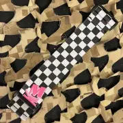 NEW KM Paintball Universal JT Goggle Strap - Checkered Black/White