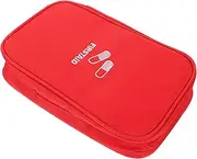 Portable First Aid Medicine Bag Oxford Travel Organizer for Camping Hiking and Home Use Emergency Medical Storage Container