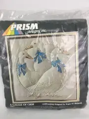 Prism Horizons "A Gaggle Of Geese" CR61 Candlewicking Embroidery Kit New 1983