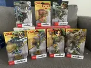 Legend Of Zelda Link - Amiibo Set - Nintendo Brand New!!