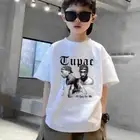 Tupac 2Pac Rapper Thug Life Hip Hop Fashion Kids T-Shirt Baby Boys Girls Clothes
