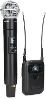 Shure SLXD25/SM58 Digital Wireless Portable Handheld Microphone System - H55