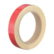 Reflective Tape Red 20mmx25m Outdoor Waterproof Warning Tape For Bikes