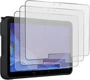 XINXUSONG Galaxy Tab Active4 Pro Glass Screen Protector,(3 Pack) Anti-Fingerprint Ultra-Thin Clear 9H Hardness Shatter Proof Tempered Protective Film Replacement for Galaxy Tab Active4 Pro / Active PRO T540 T545 10.1 inch.