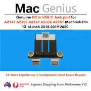 Genuine DC in Jack Port for MacBook Pro 13 16 inch A2251 A2159 A2338 A2289 A2141