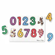 Melissa and Doug - Numbers Peg Puzzle