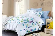 Leaves Quilt/Doona/Duvet Cover Set M320 (Queen/King/Super King Size)