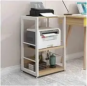 Printer Stand Adjustable Printer Rack Office Storage Rack Copier Desk Cabinet Multi-Layer Floor to Ceiling Storage Rack Printer Table