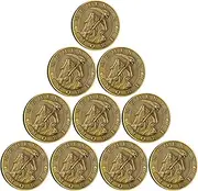 Strugglejewelry Memento Mori Carpe Diem Coin Stoic Reminder Token Skull Challenge Coin (Pack of 10)