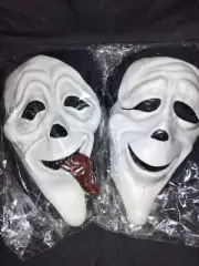 Ghostface WASSUP & STONER FACE Scary Movie Spoof Masks Vinyl