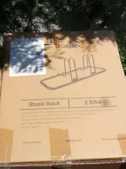 RETROSPEC 2 BIKE STASH RACK BICYCLE SILVER 3500