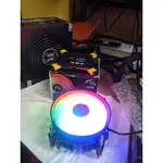 COOL STORM 風扇處理器 RGB T80 CPU 冷卻器風扇處理器