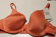 NEW BE BERLEI CORAL PINK TSHIRT UNDERWIRE BRA SIZE 10DD / 32DD