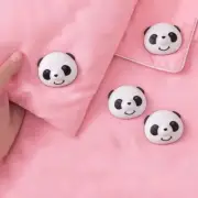 8 Pcs/Set Duvet Clips Nordic-Panda Quilt Cover Clips for Curtains Socks Blankets