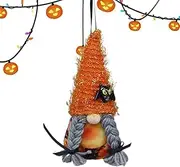 Ornaments for Tree,Faceless Doll Pendant - Halloween Faceless Doll Decor with Skull and Bat for Bedroom, Kids Room Wall Art
